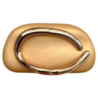 Generic Women Retro Clutch Bag Vintage Crossbody Bag Party Phone Bag (Skin Feel Gold) (Gold)