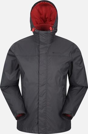 Mountain Warehouse Mens Mountain Warehouse Mens Torrent Waterproof Jacket - Grey - Size: 46/Regular