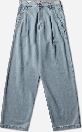Dries Van Noten Men s Pleated Jeans Light Blue