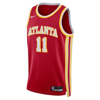 Nike Atlanta Hawks Icon Edition 2022/23Nike Dri-FIT NBA Swingman Trikot f&uuml;r Herren - Rot