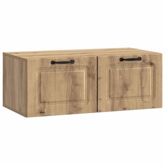 vidaXL Mueble Para Tv De Pared Roble Artesanal 78,5 X 41 X 30 Cm Vidaxl