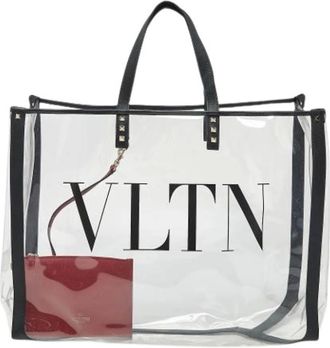 Valentino Pre-owned Tote Bags, female, Black, Size: ONE SIZE Pre-owned Vintage Tote Bag