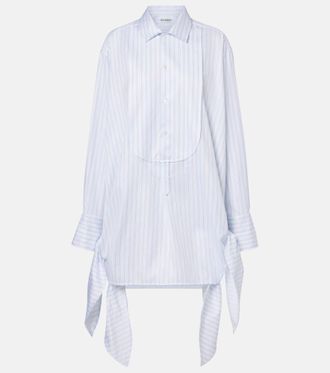 J.W.Anderson Striped cotton minidress