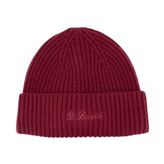 MC2 Saint Barth Mos0004 Beanie - - Accessories - Donna - Rosso - ONE SIZE