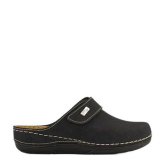 Casa mia pantoffels zwart