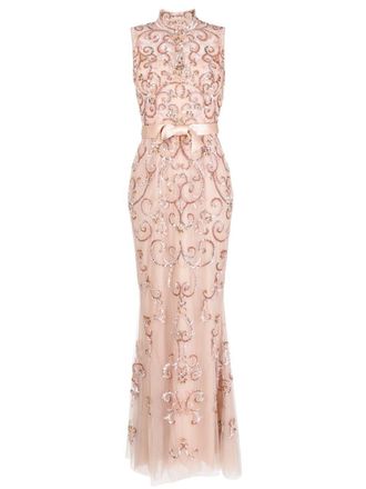 Zuhair Murad Abito da sera con decorazione - Rosa