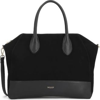Kazar Avielle Handtas - Dames - Handtassen - Zwart - ONE Size - Leer - Tassen