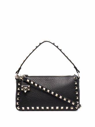 Valentino Garavani Black Rockstud Small Shoulder Bag