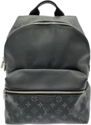 Louis Vuitton Tweedehands Canvas Louis Vuitton tassen - Heren - Vintage Rugzakken - Zwart - ONE Size - Vintage