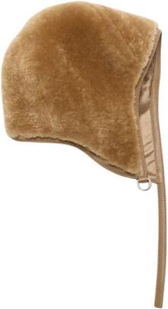 Acne Studios Belmer Silky Fur - Dames - Hoeden - Bruin - S/M - Accessoires
