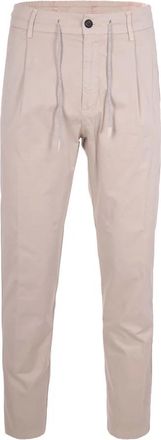 Eleventy Chino broeken - Heren - Chinos - Beige - W38 - Katoen - Broeken