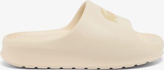 Lacoste Dames Lacoste Serve 2.0 Slippers in Off White
