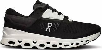 On Womens Cloudstratus 3 Shoe In Black
