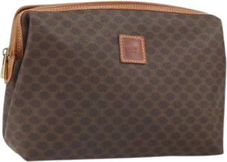 Celine Pre-owned Clutches, female, Brown, Size: ONE SIZE Pre-owned Plastic Clutch