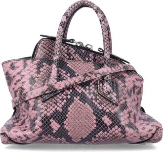 The Attico La Passeggiata Textured Mini Handbag