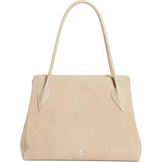 Christian Louboutin Large Nubuck Leather East/West Tote in F702 Saharienne at Nordstrom
