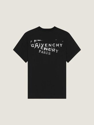 Givenchy Logo-Embroidered T-Shirt - Black