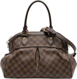 Louis Vuitton Pre-owned Handbags, female, Brown, Size: ONE SIZE Pre-owned Canvas Handbag