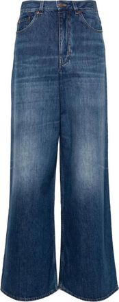 Chlo&eacute; Wide Jeans, female, Blue, Size: W28 Wide Jeans