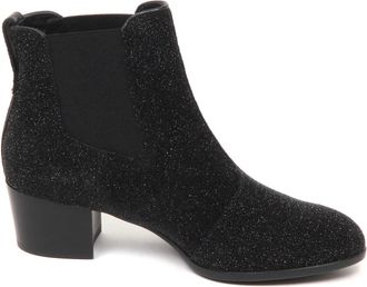 Hogan Chelsea Boots - Dames - Laarzen met Hak - Zwart - 35 EU - Schoenen