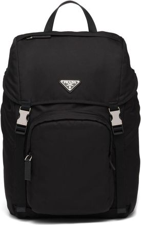 Prada Zaino con coulisse - Nero
