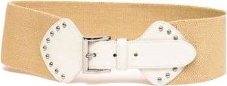 Prada Natural Buckled Waist Belt