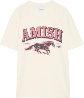Amish Jersey Wild Horse SW - Tops - Hombre - Blanco - L