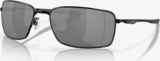 Oakley Unisex - Square Wire Sunglasses In Polished Black Prizm Black
