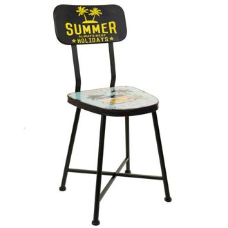 Wanderlust Deco Wanderlust Deco - Silla De Metal Multicolor 38x40x82 Cm