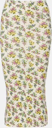 Dolce & Gabbana Gonna a tubino con stampa floreale