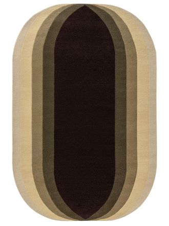 benuta Alfombra de lana verde 200x300