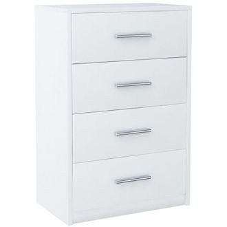 OEM C&oacute;moda Bodo 60cm 4s Blanco 4 Cajones Estante