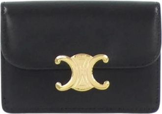 Celine Pre-owned Wallets, female, Black, Size: ONE SIZE Pre-owned Fur wallets