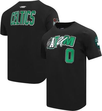 Pro Standard Mens Pro Standard Jayson Tatum Black Boston Celtics City Ransom T-Shirt at Nordstrom, Size X-Large