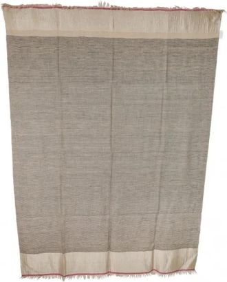 Hermès Pre-owned Scarves, female, Gray, Size: ONE SIZE Pre-owned Cashmere scarves