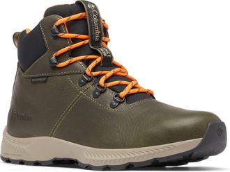 Columbia Mens LANDROAMER Explorer WP Low-Top Sneakers, Brown, 10 UK