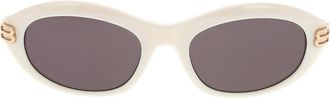Balenciaga Zonnebril - Dames - Accessoires - Wit - Maat: ONE Size