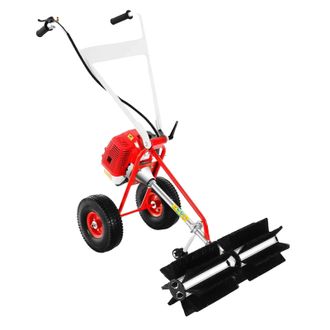 OEM Barredora, Motor De 1,7 Hp, Ancho De Limpieza De 23,6 Pulgadas, Color Rojo