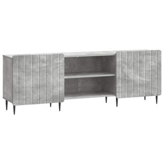 vidaXL Mueble De Tv Gris Hormig&oacute;n 150 X 31 X 52 Cm Vidaxl