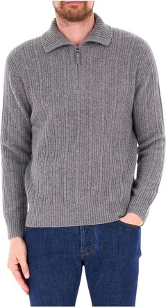 Ballantyne B2W261 7W030 Pullover - - Knitwear - Uomo - Grigio - L
