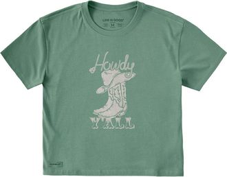 Life is good Crusher Boxy T-Shirt