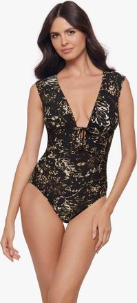Magic Suit By Miraclesuit Dash One Piece In Balinese/black