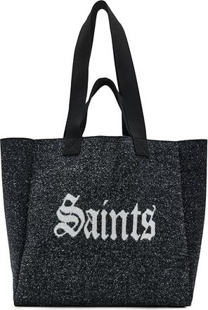 AllSaints Izzy Fzzy Saint Tote Tote Womens Handbags Black, Polyester