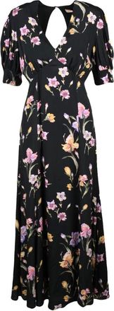 Twinset Lange jurk - Dames - Jurken - Veelkleurig - Maat: XS Viscose