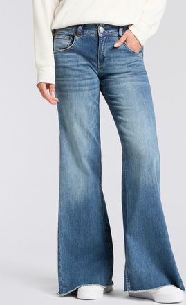 Herrlicher 5-Pocket-Jeans HERRLICHER Edna Kama Denim Light, Damen, Gr. 26, L&auml;nge 30, navy blau, Denim/Jeans, Obermaterial: 98% Baumwolle, 2% Elasthan, ausgestell