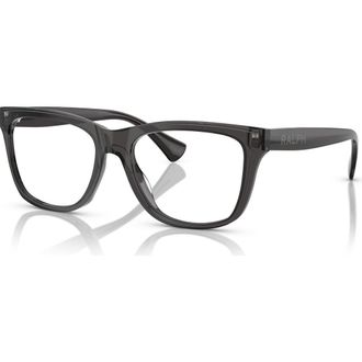 Ralph Lauren 55mm Rectangle optical glasses in Grey at Nordstrom