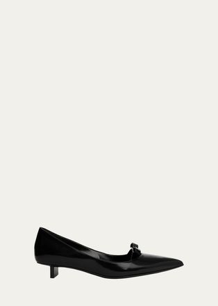 Pierre Hardy 25mm Delphine Patent Leather Pumps