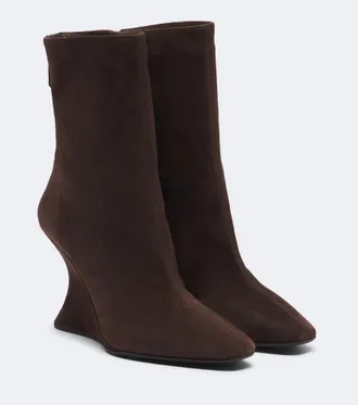 Aquazzura Amore suede ankle boots