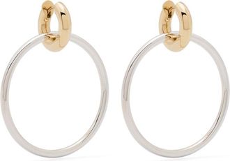 Spinelli Kilcollin 18kt Yellow Gold And Sterling Silver Casseus SG Earrings - Womens - Sterling Silver/18kt Yellow Gold