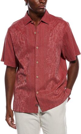 Tommy Bahama Maui Border Silk Camp Shirt